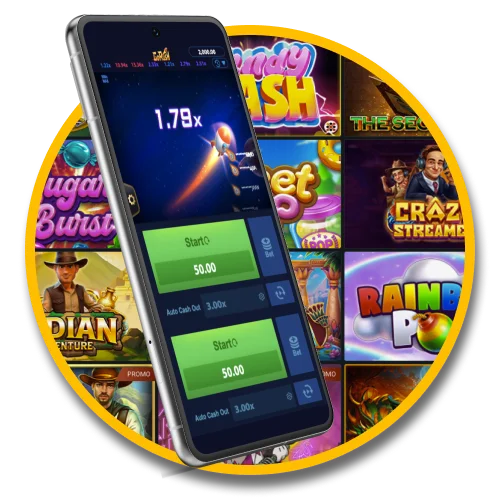 Compatibility with mobile devices allows you to play Melbet slots on your smartphone.