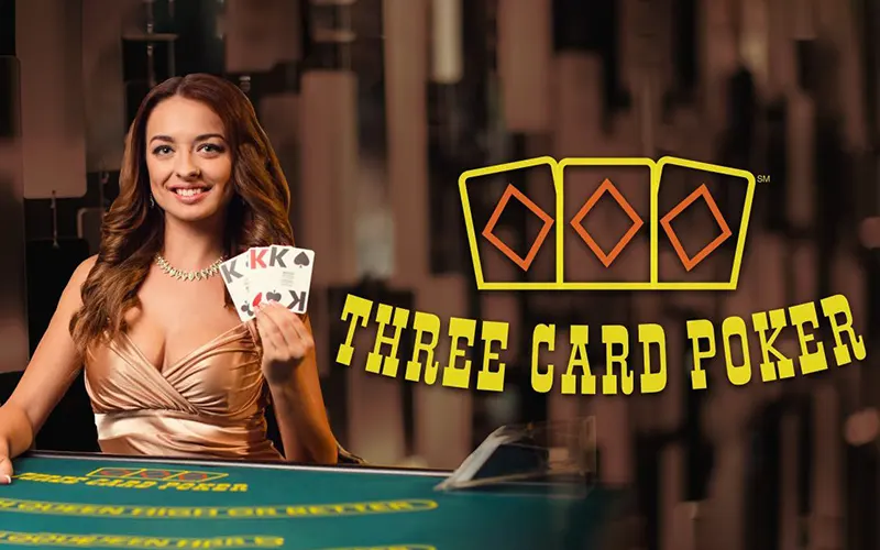 Learn the rules and play Three Card Poker at Melbet Casino.